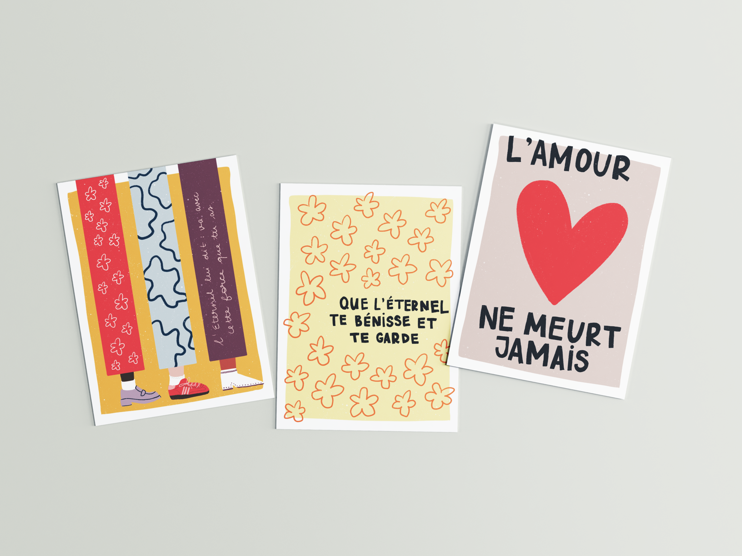 série de carte amitié